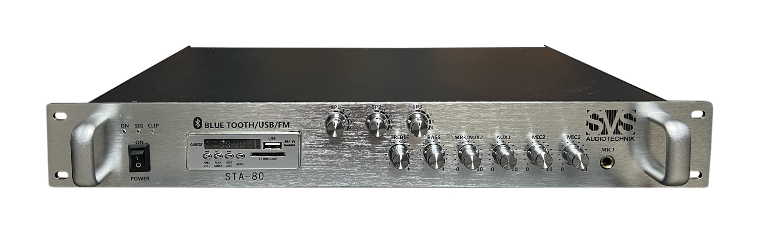 SVS Audiotechnik STA-80 Микшер-усилитель для систем Public Address в Снежинске