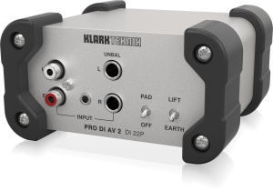 Klark Teknik DI 22P пассивный стерео директ-бокс в Снежинске