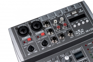 SVS Audiotechnik mixers AM-4 DSP Аналоговый микшерный пульт, 4-канала в Снежинске